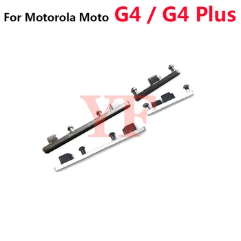 10 шт. Для Motorola Moto G4 G6 G8 Plus G8 G7 G4 G6 Play G7 Кнопка Включения Выключения Увеличение Громкости Уменьшение Боковой Кнопки Ключ Запчасти Для Ремонта