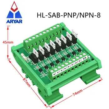 100шт платы усилителя сигнала ПЛК HL-SAB-PNP-8 с одним входом и выходом PNP
