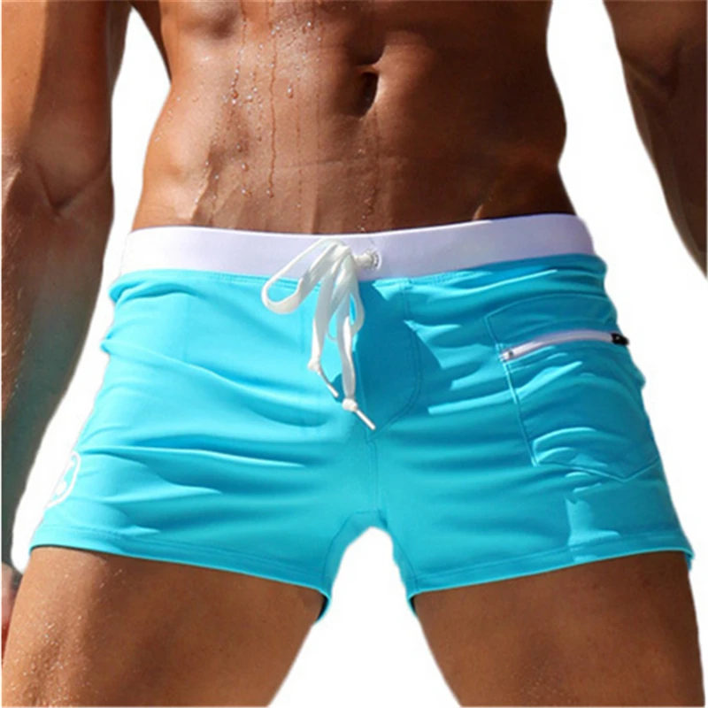 Летние мужские пляжные угловые шорты пляжный купальник повседневный фитнес мужской шарм плоское качество благородный быстросохнущий дышащий очаровательный купальник