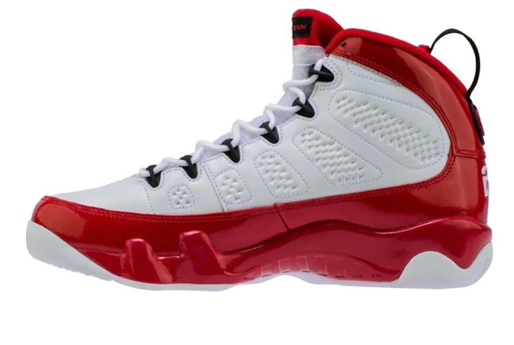 Nike Air Jordan 9 Мужские баскетбольные кроссовки с высоким берцем Кроссовки для активного отдыха Man 369987-109