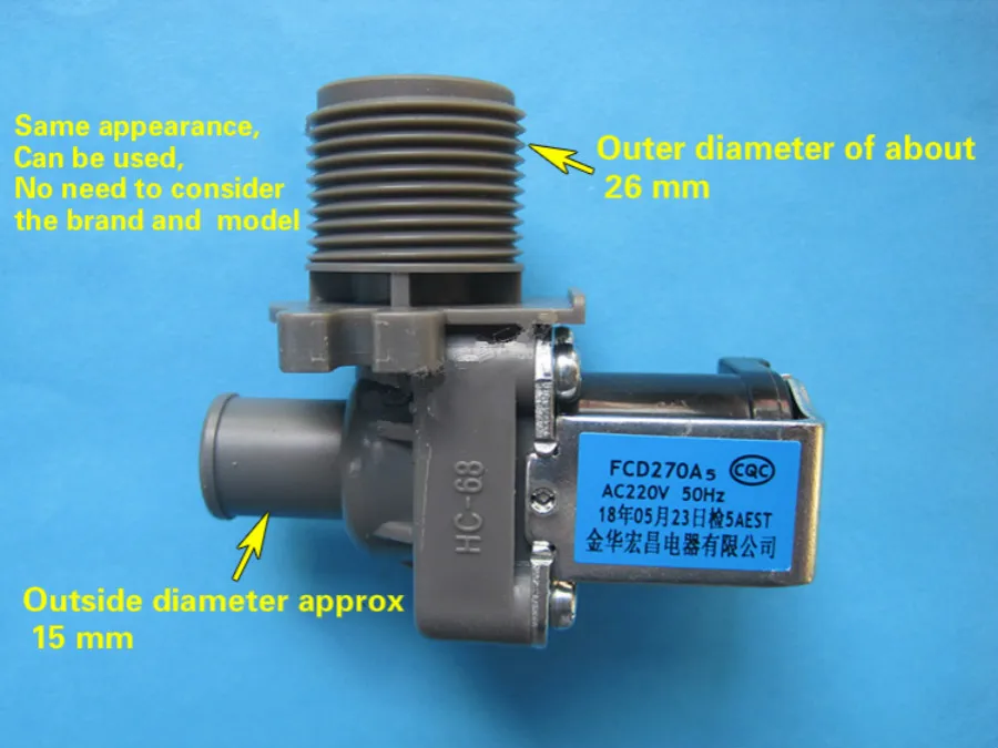 Оригинальный впускной клапан стиральной машины XQB60-Q662/Q612U/Q600U впускной выключатель FCD270A