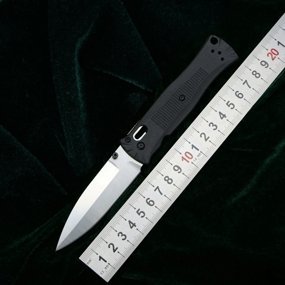 LOVOCOO Custom 530 8cr13mov Складной нож с ручкой из нейлонового волокна, Карманные охотничьи кухонные ножи для выживания на открытом воздухе, инструменты EDC