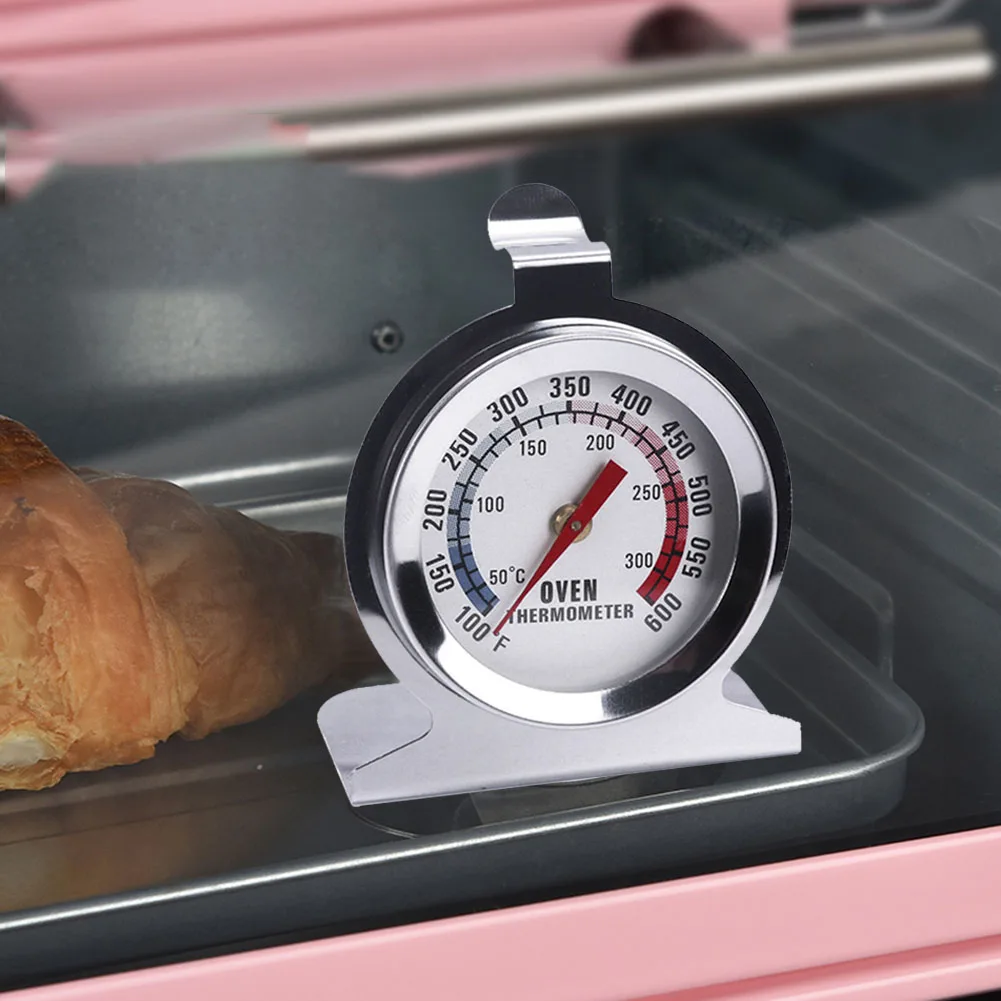 Термометр для духовки и плиты из нержавеющей стали для приготовления мяса на гриле с мини-циферблатом, измеритель температуры, кухонные гаджеты, инструменты