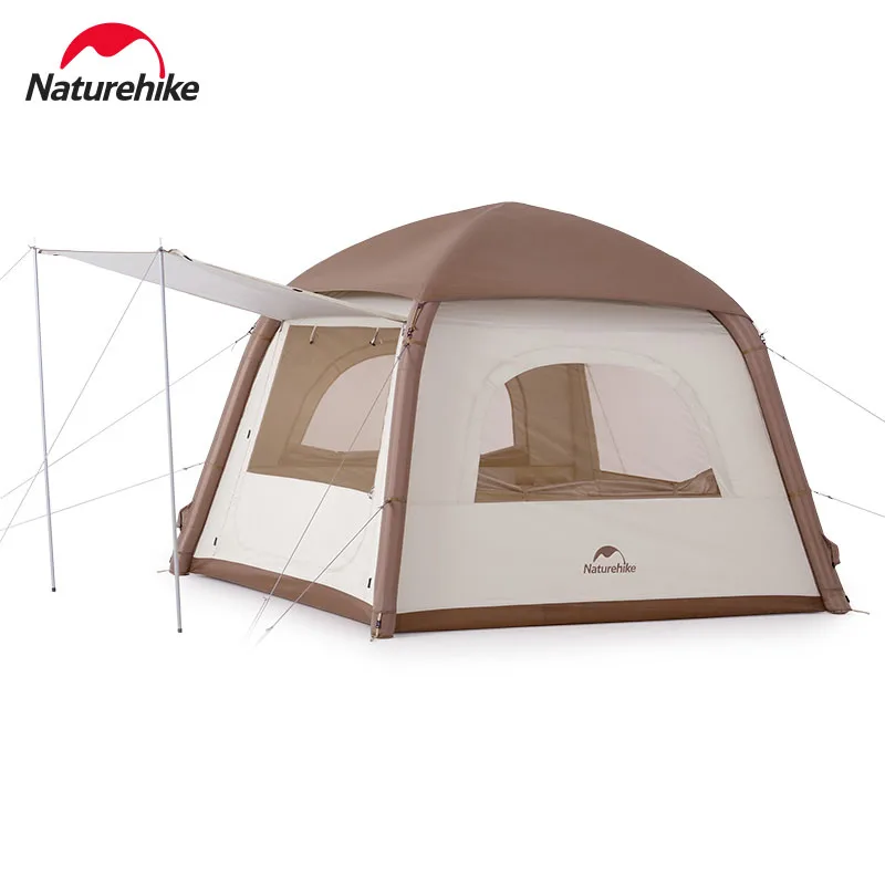 Naturehike Ango Air Tent Портативная надувная палатка для 3 человек, Большая Семейная парковая палатка для кемпинга на открытом воздухе
