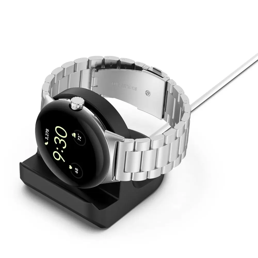 Новая док-станция для поддержки рук, силиконовый держатель для зарядки, кронштейн для зарядного устройства для Google Pixel Watch