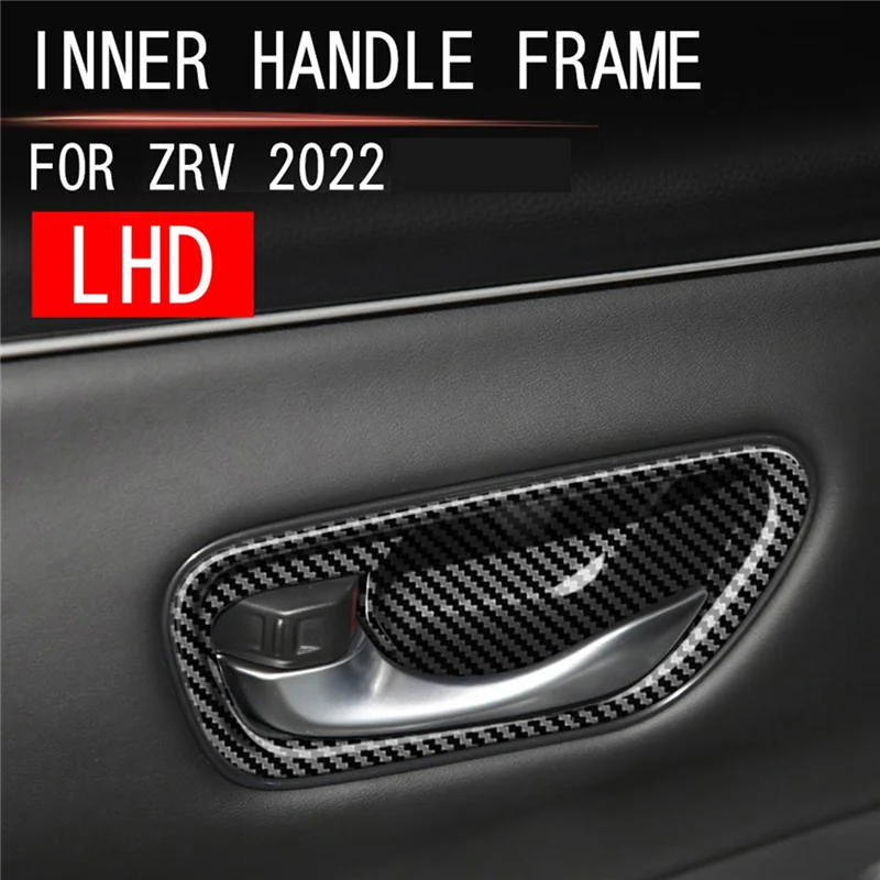Внутренняя Дверная ручка автомобиля, Крышка чаши, Декоративная рамка, накладка для Honda ZRV 2022 ZRV-V HRV HRV-V, американское издание 3