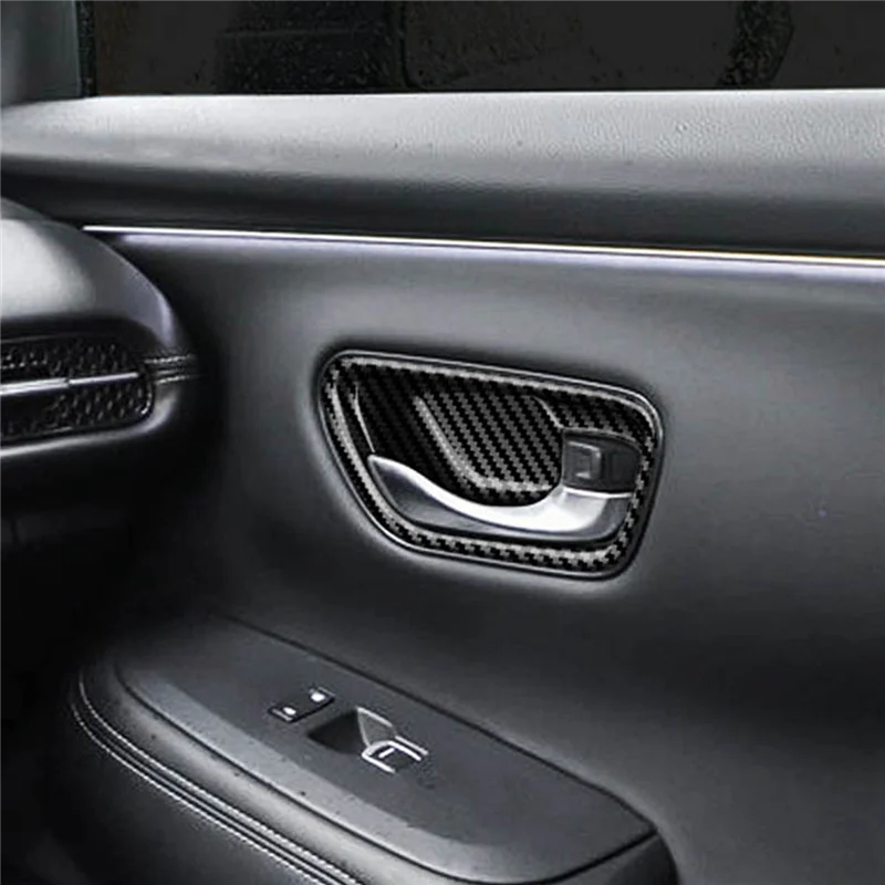 Внутренняя Дверная ручка автомобиля, Крышка чаши, Декоративная рамка, накладка для Honda ZRV 2022 ZRV-V HRV HRV-V, американское издание 5