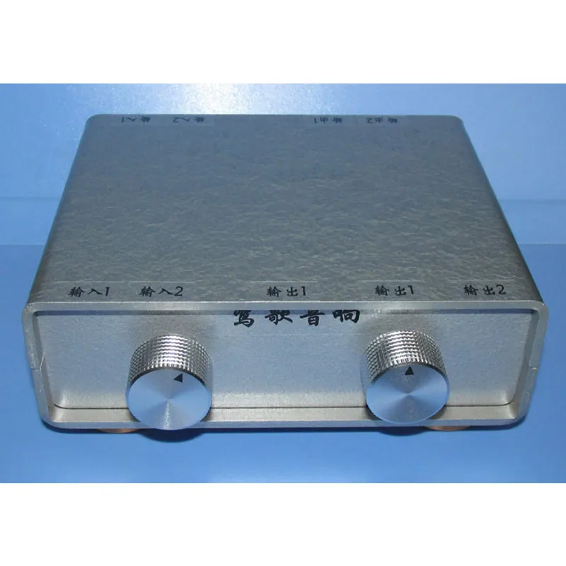 выбор двухпозиционного аудиовхода / односторонний сбалансированный выход, Jensen JT-11P-HPC с повторной гравировкой пассивного переключения сигналов 10K: 40K