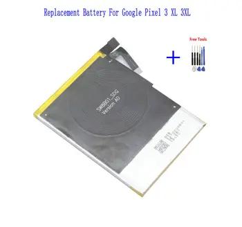 1x3430 мАч/13.20 Втч G013C-B/Go13C-B Замена NFC Аккумулятора Телефона Для HTC Google Pixel 3 XL 3XL Батареи + Наборы инструментов для ремонта