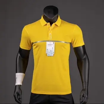 2022 Мужские Летние Модные Тонкие быстросохнущие Футболки, Мужская Свободная Повседневная футболка с коротким рукавом, Мужская Однотонная рубашка Поло С лацканами A146