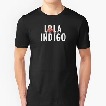 2023 Lola Indigo Новая футболка в стиле Хип-хоп, Футболки из 100% хлопка, Мужские футболки, Топы, Lola Indigo Mimi Ot Operation I Do Not, Детские топы