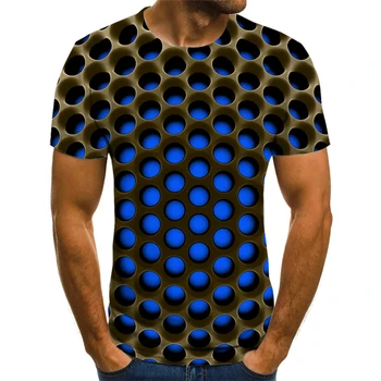 2023 Летняя Новая 3D футболка, Мужская рубашка с коротким рукавом, Забавная футболка, японская панк-готическая 3D футболка, Мужская