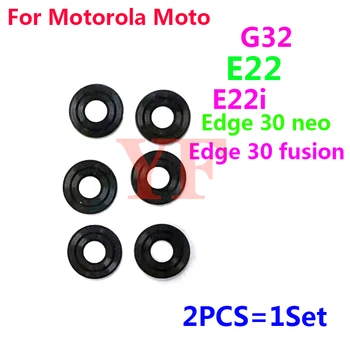 20ШТ = 10 компл. Для Motorola Moto E22 E22i Edge 30 neo Edge 30 fusion G32 Стеклянная Крышка Объектива Задней Камеры С Защитной Наклейкой