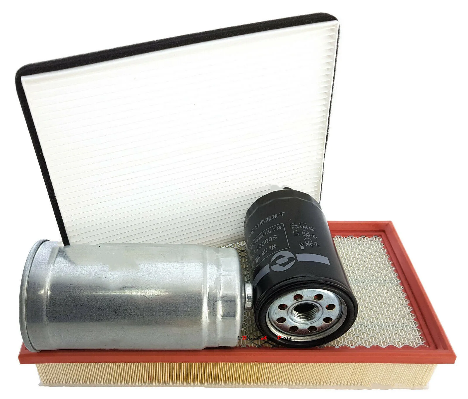 Сервисный комплект масляного, воздушно-топливного салонного фильтра OEM-качества для фургона LDV V80 объемом 2,5 л с турбодизелем 2013 года выпуска