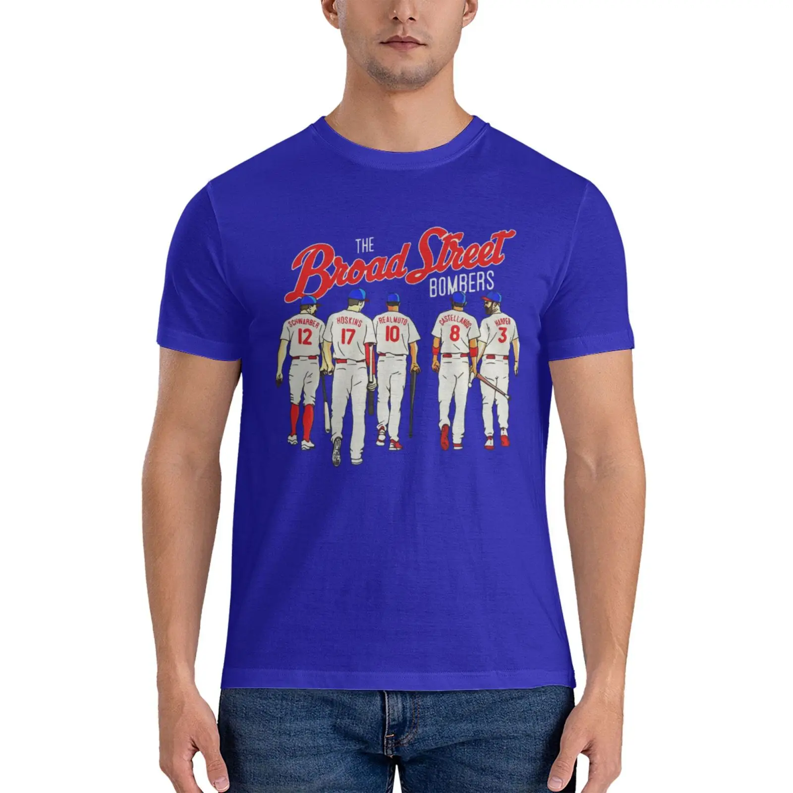 The broad street Bombers Незаменимая футболка, одежда для хиппи, мужская футболка, графические пустые футболки, мужская футболка