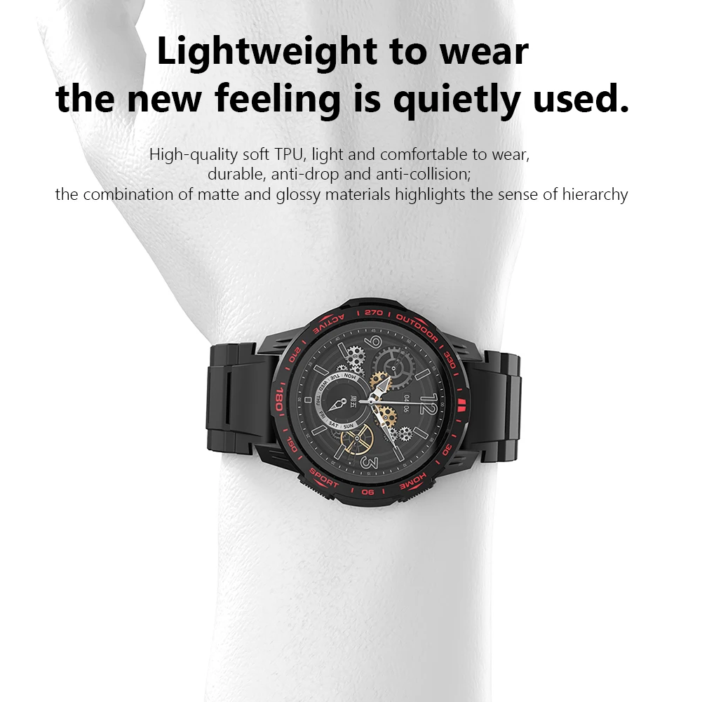 Чехол для Xiaomi Watch S1 Active/Xiaomi Watch Color 2, мягкий чехол-бампер из ТПУ