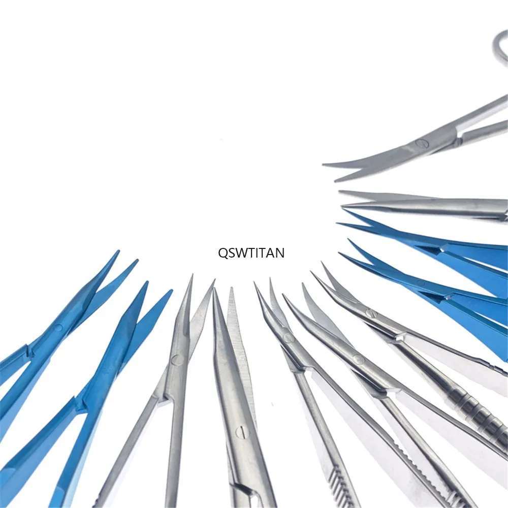 Офтальмологические ножницы инструмент Westcott Ножницы для тенотомии Микро ножницы из нержавеющей стали/титана 4