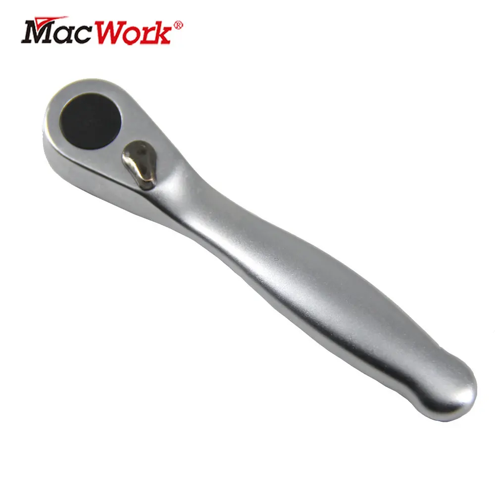 MacWork Mini 1/4 Дюймовый привод, мини-ручка с храповиком, Маленький гаечный ключ для отвертки