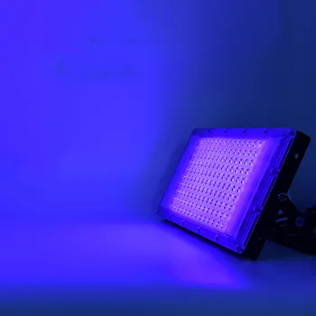 300 Вт УФ-черный прожектор 365нм 395нм Ультрафиолетовый светодиодный светильник BlackLight для флуоресцентного свечения плаката, вечеринки, танцев, дискотеки ди-джея, Хэллоуина