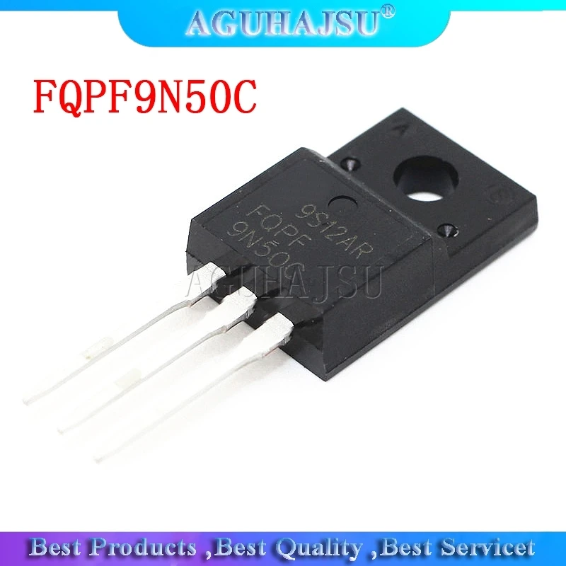 10ШТ FQPF9N50C 9N50C TO-220F 9N50 TO220 MOS FET транзистор новый оригинальный