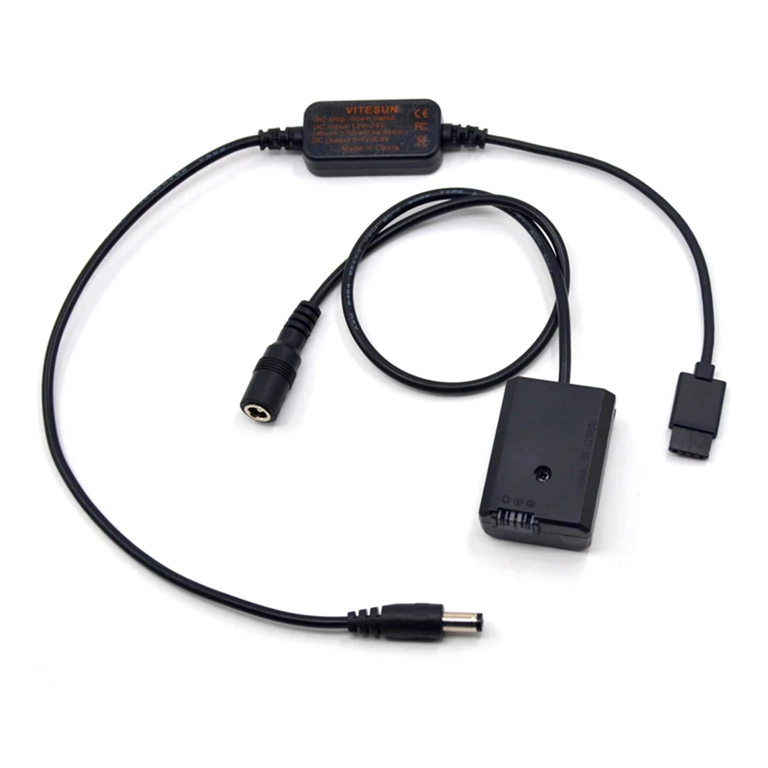NP-FW50 Фиктивный Аккумуляторный Преобразователь постоянного тока + Кабель-адаптер Для DJI Ronin-S Для Питания Sony A6000 A6300 A6500 A7S R2 M2