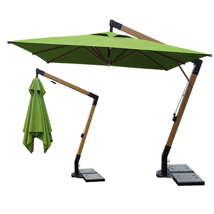 Открытый зонтик, вилла во внутреннем дворе, боковой зонт, сад отеля, большой коммерческий зонт, пляжный зонт, парашют