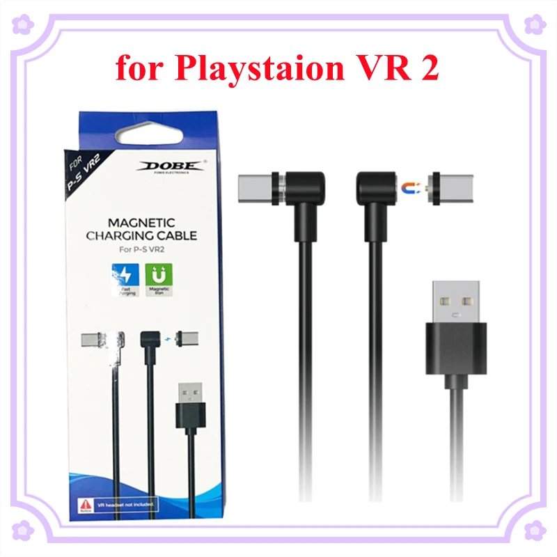 Для PS VR2, зарядный кабель, ручка с одинарным магнитным всасыванием, зарядный кабель для переключателя / PS5 / PS VR2, ручка для зарядки Type-c, кабель для зарядки