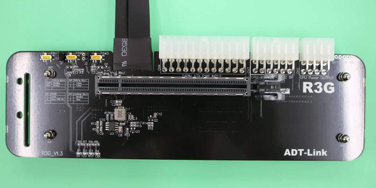 ADT PCI-E 3.0 R3G настольный внешний адаптер PCIe x4 удлинитель дискретной видеокарты 3