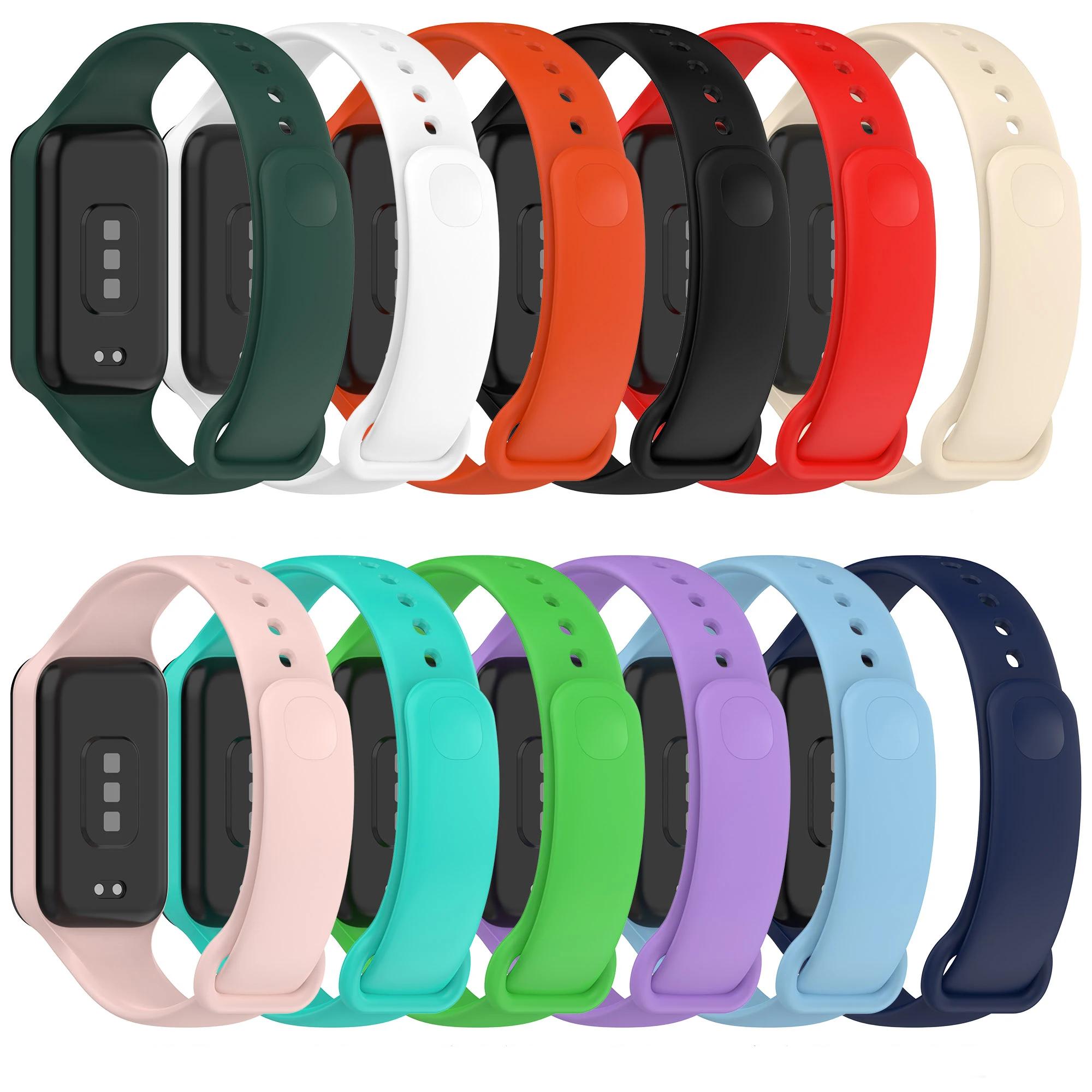 Силиконовый ремешок для браслета Redmi band 2, спортивные часы, браслет, ремешок для Xiaomi Redmi Band2, аксессуары для смарт-часов