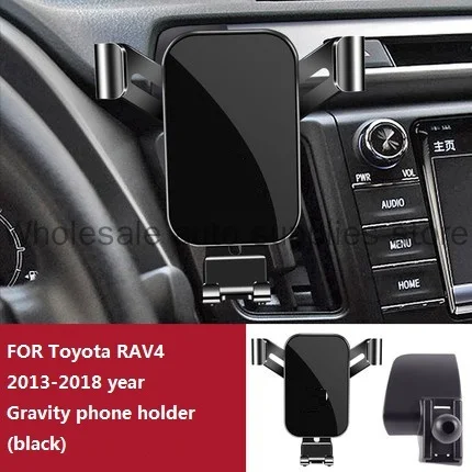 Автомобильный держатель телефона для Toyota Wildlander VAV4 2013-2021 года выпуска, гравитационный держатель GPS, специальный держатель для навигации на вентиляционном выходе 1
