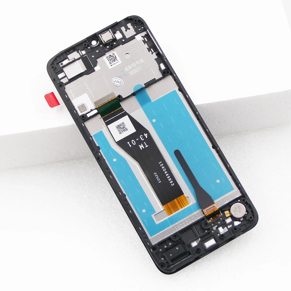 Экран для Motorola Moto E13 ЖК-дисплей Сенсорный экран дигитайзер с рамкой в сборе для замены экрана Moto E13 3