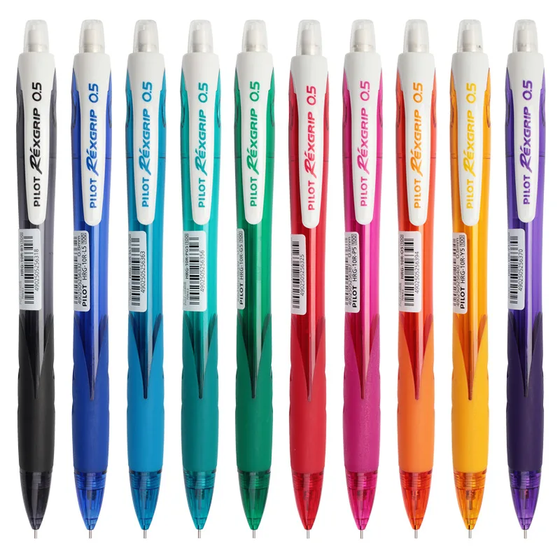 Япония Piliot Baile Hrg-10R Автоматический карандаш Color Stick Student Activity Pencil 0,5 мм 0,3 Мм