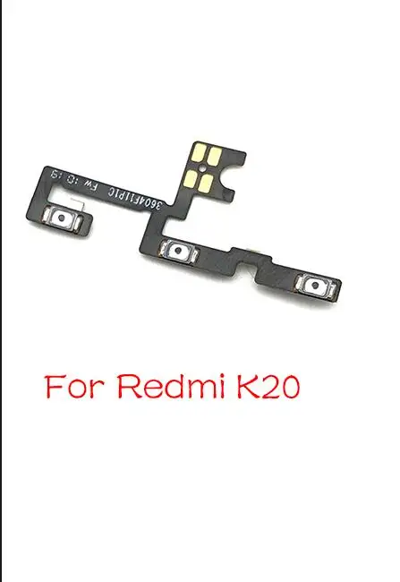Кнопка Включения/Выключения Питания Клавиша Регулировки Громкости Боковой Выключатель Питания Гибкий Кабель Для Xiaomi Redmi Note 9 9T 9S 10 K30 K20 K40 Pro Max 3