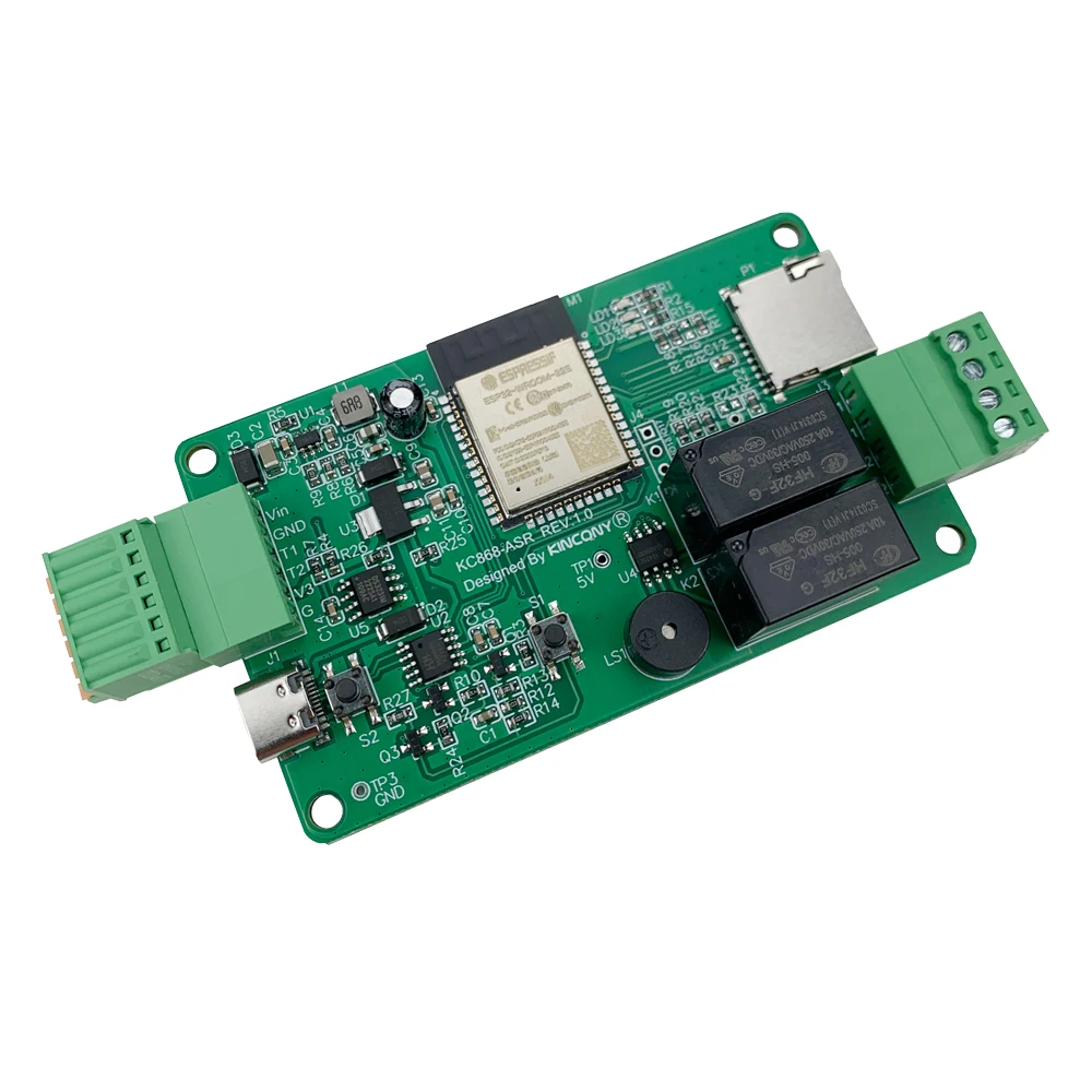 KC868-ASR SD-карта ESP32 DS3231 RTC Датчик температуры влажности WiFi релейный модуль домашней автоматизации