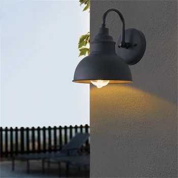 ANITA Наружный настенный светильник Бра Классическое светодиодное освещение Водонепроницаемый IP65 Домашний Декоративный элемент для крыльца 3