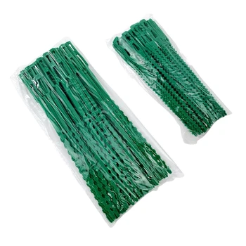 E56C 50шт Сверхпрочные нейлоновые самоблокирующиеся легкие кабельные стяжки, устойчивые к растениям