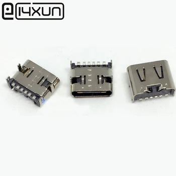 EClyxun 2шт Высокоточный 6Pin 6P USB 3.1 Type C USB3.1 Разъем Type-C для быстрой зарядки своими руками