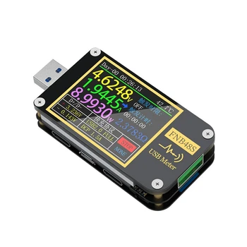 FNB48S USB Тестер емкости напряжения, измеритель тока, монитор, Анализатор мощности, Инструменты для тестирования Без Bluetooth