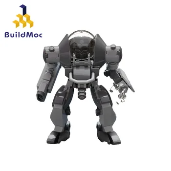 MOC-91099 Высокотехнологичная научно-фантастическая строительная техника, подвижный робот, набор строительных блоков, детские развивающие игрушки, подарки на день рождения