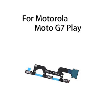 Включение выключение звука клавиша управления Кнопка регулировки громкости Гибкий кабель для Motorola Moto G7 Play