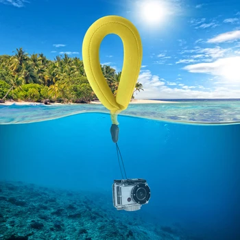 Водонепроницаемый поплавок для камеры, пенный плавающий ремешок для подводной камеры, плавающий браслет, ремешок для захвата, шнурок