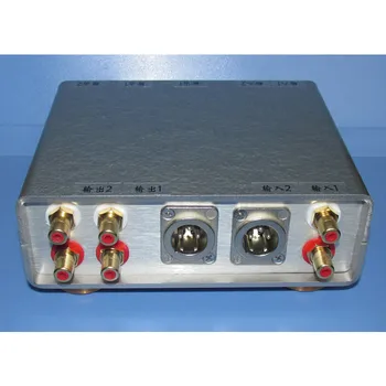 выбор двухпозиционного аудиовхода / односторонний сбалансированный выход, Jensen JT-11P-HPC с повторной гравировкой пассивного переключения сигналов 10K: 40K 1