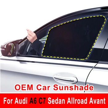 Для Audi A6 C7 Седан Allroad Avant Седан Крышка Окна Автомобиля Солнцезащитный Козырек Козырьки Лобового Стекла Солнцезащитные Шторы Аксессуары 2011-2018