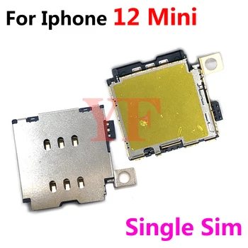 Для Iphone X XS XR 11 12 Pro Max Mini Micro Держатель лотка для SIM-карты Разъем адаптера Гибкий кабель Запасные части