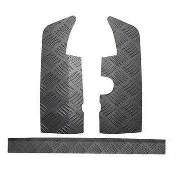 Для Jimny 2019-2022 + Аксессуары для защитной пластины из алюминиевого сплава на панели заднего бампера автомобиля