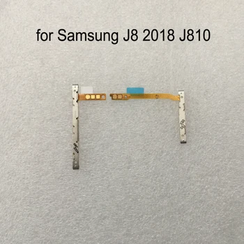 Для Samsung Galaxy J8 2018 J810 J810F J810G J810DS J810Y Оригинальный Корпус Телефона Новая Кнопка Включения Громкости Боковая Клавиша Гибкий Кабель