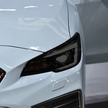 Для Subaru WRX 2015-on Аксессуары 2шт Автомобильные Фары Защитная Пленка Восстановление Фар Дымовая Черная Прозрачная Наклейка из ТПУ 2