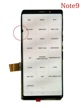 ЖК-дисплей с черными пятнами для SAMSUNG GALAXY Note 9 N960D N960F с дефектными точками, сенсорный экран, дигитайзер В сборе