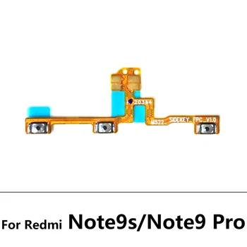 Кнопка Включения/Выключения Питания Клавиша Регулировки Громкости Боковой Выключатель Питания Гибкий Кабель Для Xiaomi Redmi Note 9 9T 9S 10 K30 K20 K40 Pro Max 5