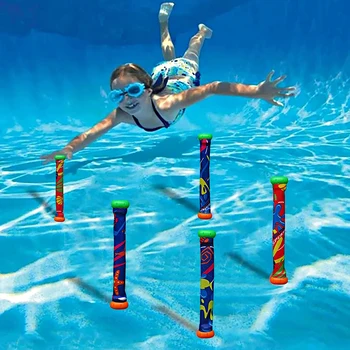 Многоцветная игрушка-трость для дайвинга, летние интересные игрушки для дайвинга в бассейне для детей 8-12 лет, мальчиков для летних игр на свежем воздухе